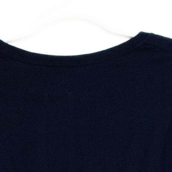 Mens Navy Blue Long Sleeve Shirt By Faded Glory - Picture 6 of 8